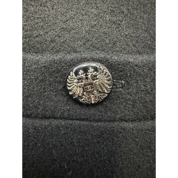 Chanel Classic Black Wool Dress - Size FR44 - Picture 4 of 6